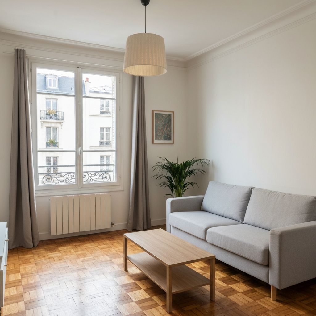 Renovation salon parquet et peinture